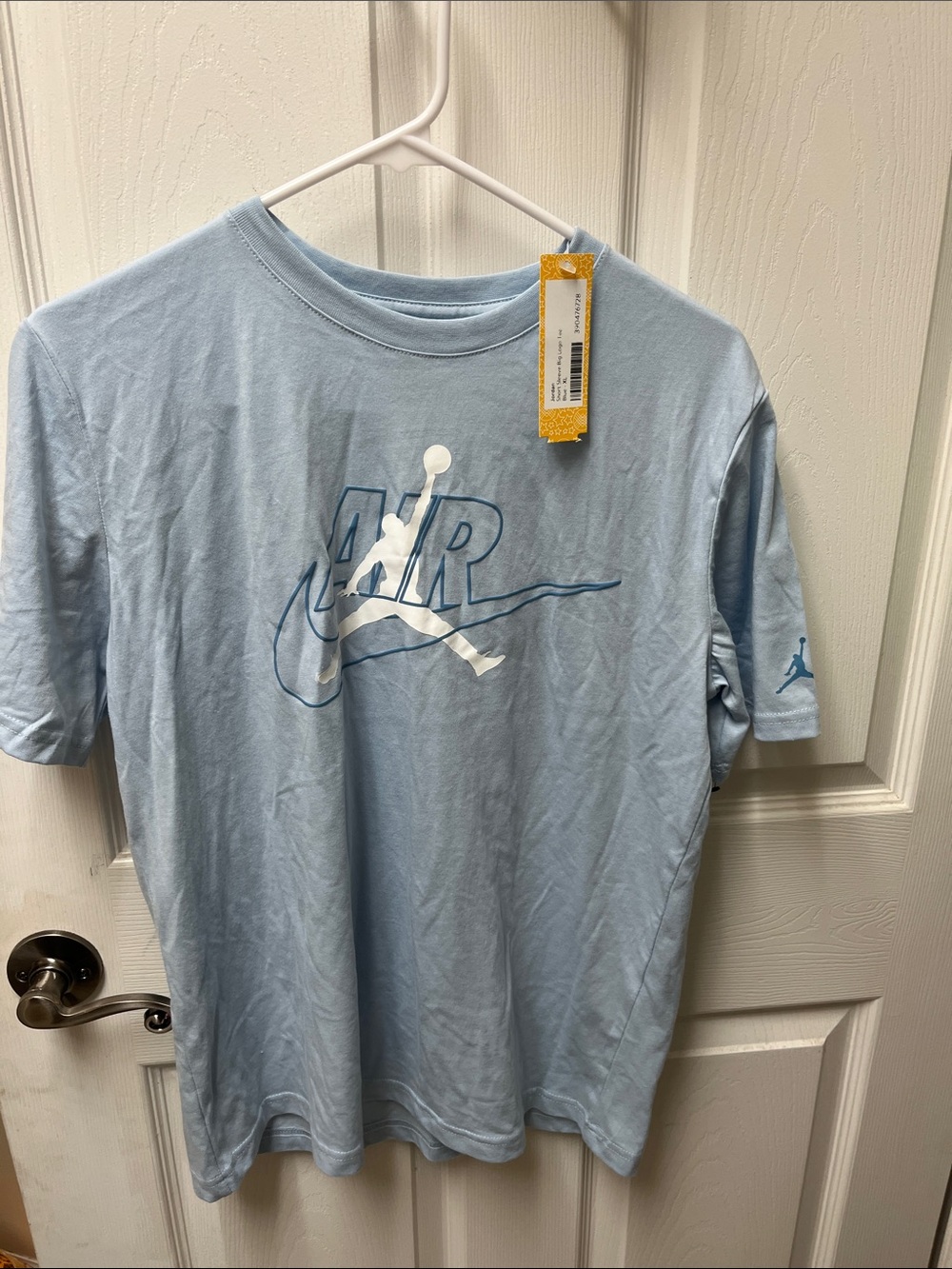 Nike Air Jordan Pale Blue Short Sleeve Graphic Tee